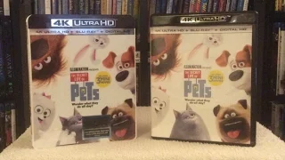 The Secret Life of Pets 4K ULTRA HD BLU RAY UNBOXING and Review