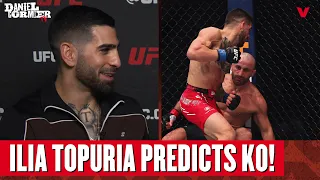 Ilia Topuria CORRECTLY PREDICTED Alexander Volkanovski KNOCKOUT, UFC 298 | Daniel Cormier Highlights