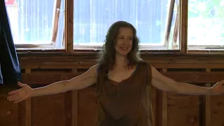 Isadora Duncan Technique taught by Catherine Gallant at Jacob's Pillow 2017