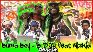 Burna Boy - B. D'OR feat. WizKid [Official Music Video] | Reaction