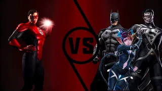 Can you beat injustice using only Red Lantern Hal Jordan?  [injustice mobile]