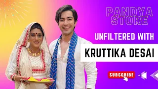 Unfiltered talks | Kruttika Desai | Pandya store | 600+ Episodes celebration