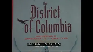 1945 WASHINGTON D.C. TRAVELOGUE / EDUCATIONAL FILM   U.S. CAPITOL  NATIONAL MALL  MONUMENTS 24934