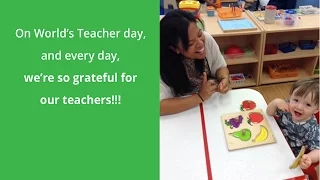 Apple Montessori Schools: World Teacher Day