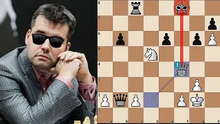 Nepo's Powerful Assault Overwhelms Spain's Top GM | The Bison Chess