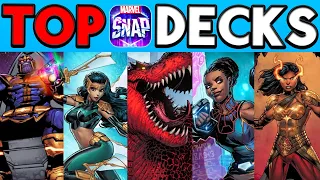 Top 5 BEST Marvel Snap Decks for Getting INFINITE! (March 2023)