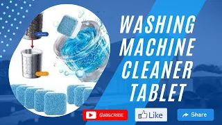 Washing Machine Cleaner Tablet Detergent Deep Cleaning For Front & Top Load Washer clean Inside Drum