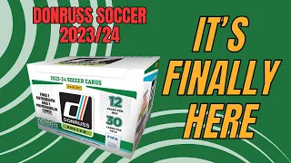Finally got my hands on it! - Donruss Soccer 2023-24 Hobby Box Opening and Thoughts