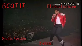Michael Jackson Beat It Live In Munich 1997 Studio Versión Z-CORE