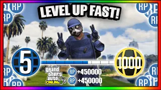 Easiest SOLO GTA 5 RP Method! *AFTER PATCH 1.65* Rank Up Very FAST! GTA 5 RP METHOD