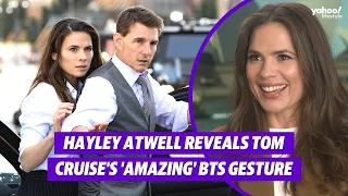 Hayley Atwell reveals Tom Cruise's 'amazing' behind-the-scenes gesture | Yahoo Australia