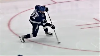 Steven Stamkos Wires Home the Equalizer in the Third Period on the Man Advantage