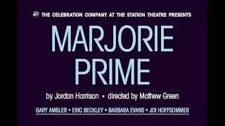 Station Theatre: Marjorie Prime Trailer