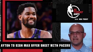 Bobby Marks breaks down what Deandre Ayton’s max offer sheet with the Pacers means for the Suns 👀