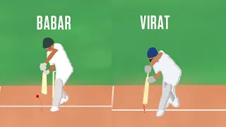 Babar Azam or Virat Kohli: Whose cover drive do you prefer?