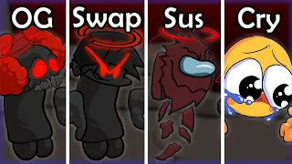 EXPURGATION: Original VS Swapped VS Impostor VS Emoji | FNF Mods