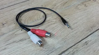 DIY 3.5mm to RCA | connect mobile to woofer