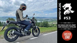 Moto Vlog | Yamaha XSR125 2021 im Test | Eine 125er lässt ihre Muskeln spielen