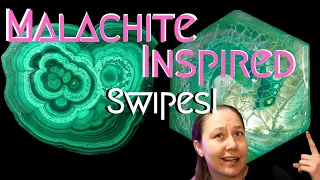 #43 | Malachite Inspired Swipes | Sheleeart | TLP | Fluid Art Tutorial