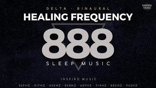 888hz HEALING frequency | Abundance, Love and Wealth | SLEEP MUSIC | BLACK SCREEN