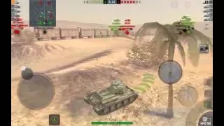 WoT Blitz - T-34-85 Rudy Desert Sands Ace