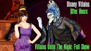 Villains Unite the Night FULL Show at Disney Villains After Hours at the Magic Kingdom, Disney World