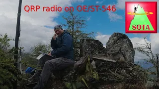 OE5JFE SOTA Activation with mixed weather conditions on Haindlmauer