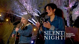 "Silent Night" a Christmas Acoustic Cover by Jazmin Garven, Allie Nasr, & Andrew Sandry