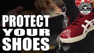 How To Make Your Shoes Waterproof - Detailing Tips & Tricks - Chemical Guys Fabric Guard