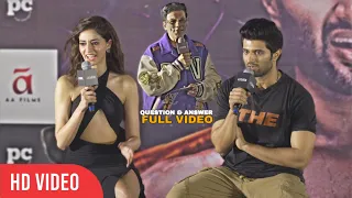 UNEDITED - Q & A SESSION With Vijay Deverakonda, Ananya Pandey, Karan Johar, Ranveer Singh | LIGER