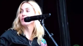 Madonna rehearsing during STICKY&SWEET tour in São Paulo HD