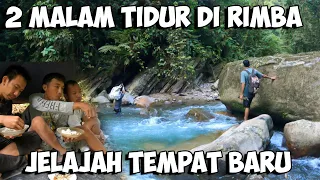 Camping Hujan 2 Hari 2 Malam Bermalam Di Hutan Jelajah Tempat Baru Mencari Ikan Fishing Camp