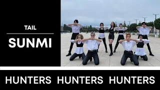 [K-POP IN PUBLIC | ONE TAKE] Sunmi - Tail [cover dance by HUNTERS]