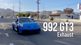 WORLD'S FIRST & LOUDEST 992 GT3 EXHAUST