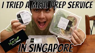 I TRIED A MEAL PREP SERVICE IN SINGAPORE | NUTRIFYMEALS | DIET