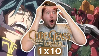 KALLEN VS ORANGE!!! | Code Geass Season 1 Episode 10 Reaction!