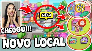 😱👉CHEGOU! NOVO LOCAL E ITENS GRÁTIS NO PAZU AVATAR WORLD | NOVA ATUALIZAÇÃO