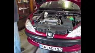 Peugeot 206 How to change the timing belt