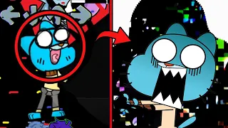 References in Pibby Corrupted Gumball x FNF | Come and Learn with Pibby