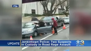 Two Suspects In Custody After Road Rage Incident In Jenkintown