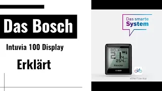 Das Bosch Intuvia 100 Display erklärt.