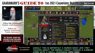 Gaarawarr's Guide to the 2021 Champions Part 1 | Idle Champions | D&D