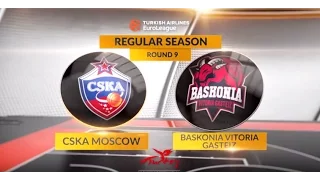 Highlights: CSKA Moscow-Baskonia Vitoria Gasteiz