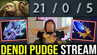 DENDI Pudge Stream ► The Easiest Pudge Game of My Life!!