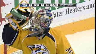 Canucks at Predators - Ryan Kesler 1-0 Goal - 02.07.12 - HD