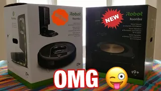 Ultimate Unboxing iRobot Roomba s9+ and Roomba i7+ together!!!!😁😁😁😁