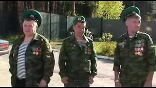 Ветераны ДШМГ КВПО в Ревде 28 мая 2013г