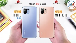Xiaomi 11 Lite NE 5G vs Xiaomi Mi 11 Lite Full Comparison