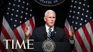 Vice President Pence Announces New Sanctions Against Venezuela's Maduro From Colombia | TIME