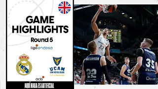 Real Madrid - UCAM Murcia (106-92) GAME HIGHLIGHTS | Liga Endesa 2023-24